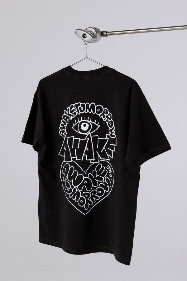 Awake Tomorrow Short Sleeve Tee, Black