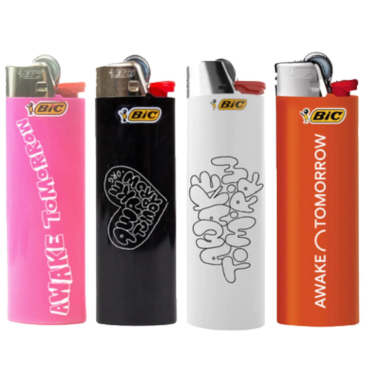 Awake Tomorrow Lighter Bundle, Pack of 4