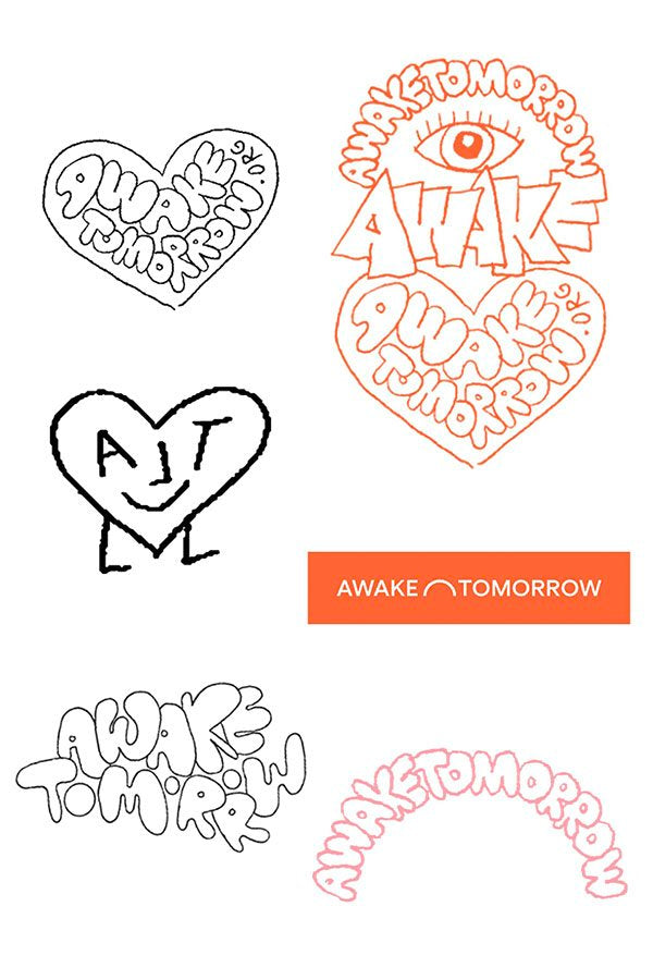 Awake Tomorrow Sticker Bundle, Pack of 6